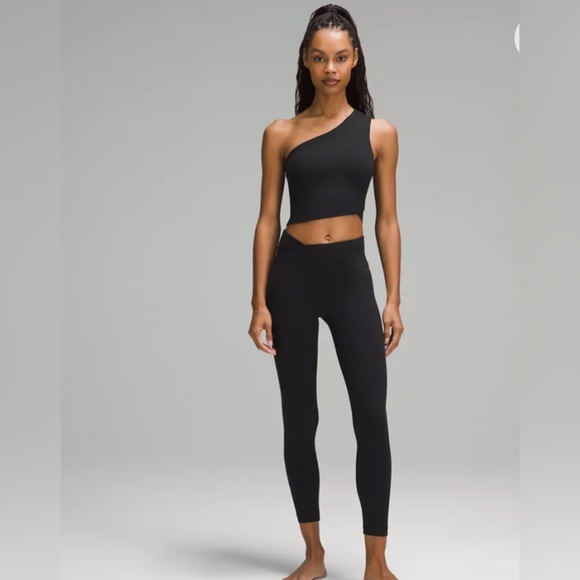 lululemon athletica Pants - Lululemon 4 Align Asymmetrical-Waist Pant 25" Black